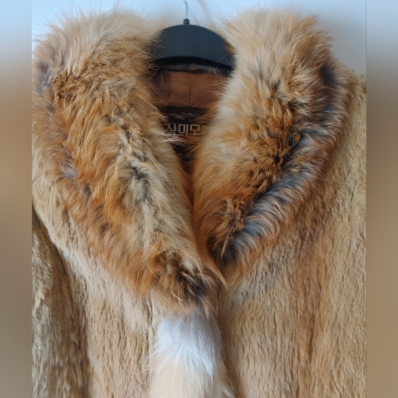 Vintage Fur Vest with Pockets Size 4-6 - Picture 5 of 13